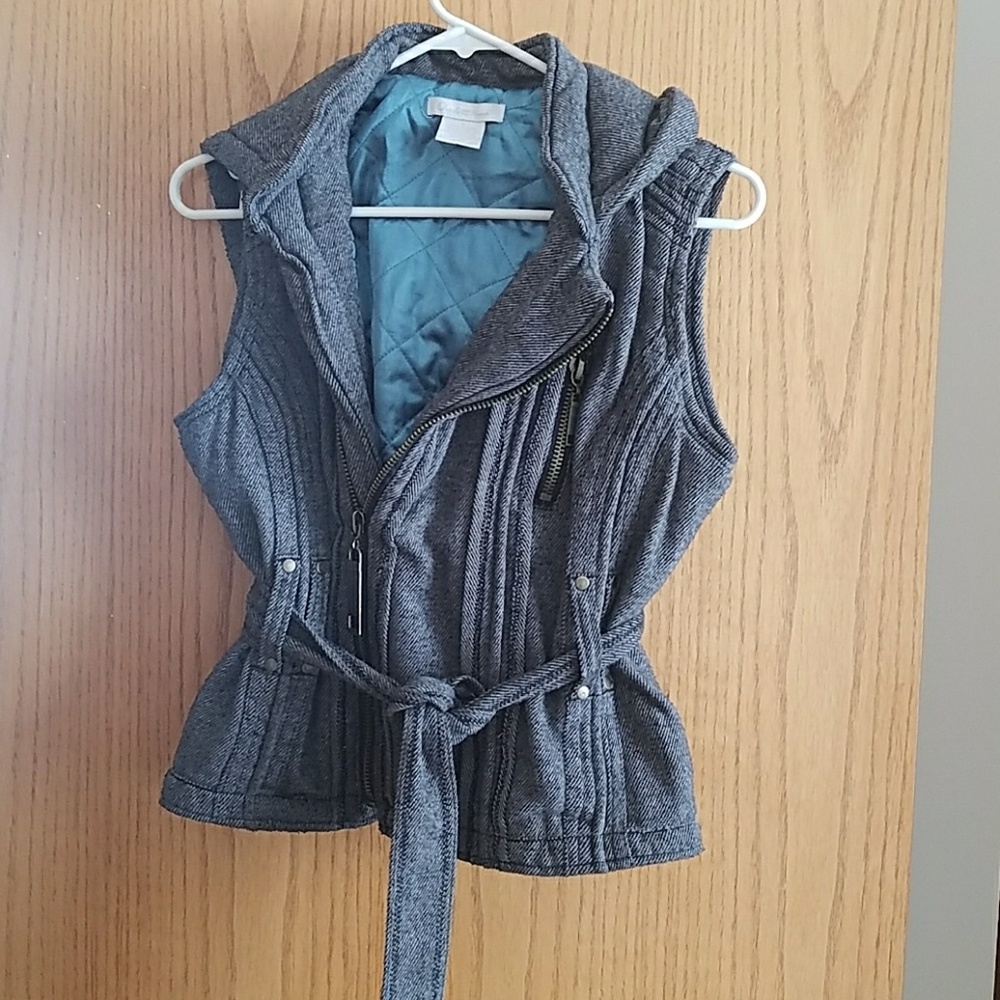 Tweed Polyester Vest